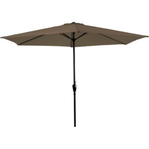 Parasol Gemini Taupe 3M (incl. voet)