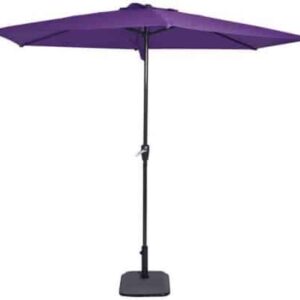 Parasol Gemini Paars 3M (incl. voet)