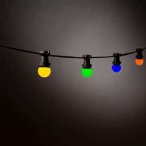 Prikkabel gekleurd led per m1 (25m kabel)